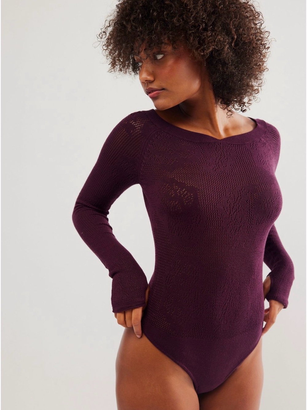 Free People Off Your Game Bodysuit